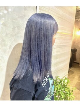 エルバイラビス 大宮(elu by lovis) 《ゆい》ブルーラベンダー/透け感カラー/アッシュカラー