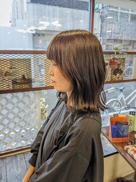 ヒカリス 東三国(HIKARIS) 笑顔溢れる/外ハネボブ/韓国ヘア/ダークトーンカラー