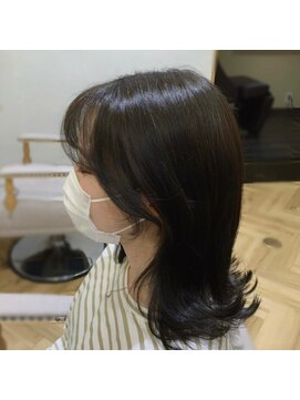 ルアナ ヘア アンド トリートメント(Luana) 韓ヘア☆外ハネ中タンバル　#奥村