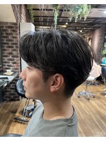 バーシャミ ヘアーアンドスパ(Baciami Hair&Spa) ニュアンスパーマ×センターパートスタイル