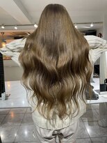 ブレンド 渋谷(BLend)&nbsp;ハイライトカラーマチルダボブインナーグレージュ前髪