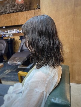 ロルド シェリ(Rold Cheri) 【山本智文】ニュアンスパーマ波巻きパーマセミディ