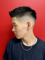 メリケンバーバーショップ トーキョー(MERICAN BARBERSHOP TYO)&nbsp;BURG 【ベリーショート/フェザーアップ】