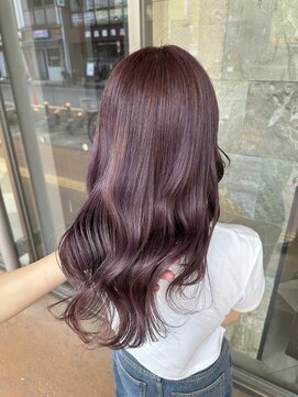 ジャパン ホンテン(JAPAN HONTEN) 韓国風　バイオレットピンクカラー　ブリーチ　暖色