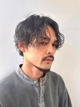 バース 河原町店(BIRTH) ツイストスパイラルパーマツイストパーマメンズマッシュパーマ