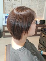 ヘアリゾート粋 ティガ 池袋店(tiga)&nbsp;ショートレイヤーナチュラルスタイル