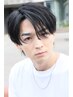 男性限定　【カット+眉カット+頭・首・肩マッサージ付き】 ￥5500円 