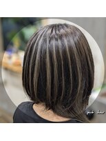 ピヴォヘアー(pivo hair) アンブレラカラー ナチュラルグレージュ ウルフレイヤー