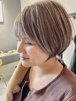 エスト 幕張本郷(est.)&nbsp;レイヤーカットボブルフネビージュ小顔ワンレンこなれミディ黒髪