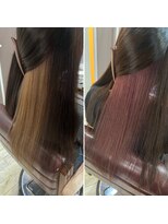 ヘアーアトリエ ラポルト(hair atelier la porte.) インナーカラー