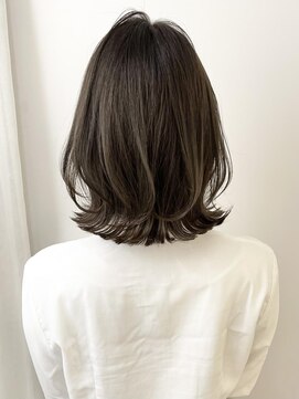 ネオリーブ チロル 横浜西口店(Neolive CiroL.) ★ボブルフネビージュ小顔ワンレン黒髪小顔カット