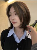 ミディアムレイヤーカット