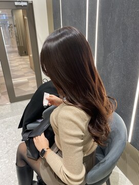 シュヴーブリヤン(cheveux brillants) 【美髪縮毛矯正でお家での再現性100%艶髪】大きめウェーブ巻き