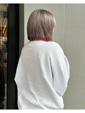 ディーカヘアー(Di KA HAIR) エンドカラー/ボブ/TAKUMI