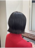 外ハネボブ　【グレージュ】