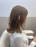 【抗酸化ケア】カットプレミアムカラー髪質改善級マイフォースミドルTR
