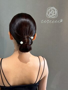 ウルー 自由が丘店(uruu) 【シニヨン】自由が丘/自由が丘駅/ヘアセット/早朝