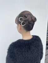 エイム オブ ガーネット aim of garnet 和装ヘア