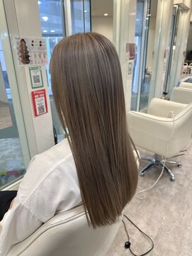 ブリーチ+フルカラー+トリートメント+カット