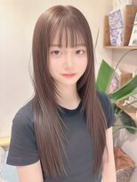 ロンド ブランシュ 錦糸町北口(Lond blanche)&nbsp;◎ロングレイヤーハッシュカットココアベージュ