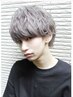 【メンズ注目】メンズダブルカラー＋3ステップ￥12100