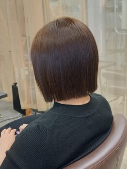 ノマニカ バイ ルレーヴ 池田店(noma-nika by Le reve)の写真/"サロンの可愛い"がお家で続く♪乾かすだけでキマる、あなただけのオーダーメイド似合わせCUT