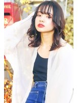 アエル 川西能勢口本店(aeru)&nbsp;抜け感レイヤーミディ【川西能勢口駅】