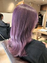 アルメリア 池袋(Arumeria)&nbsp;大人可愛い　パープル　ラベンダー　カラー　20代30代 髪質改善