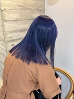 ヲタク(wotaku.) ネイビーブルーブルージュカラーブルーシルバーブルーアッシュ