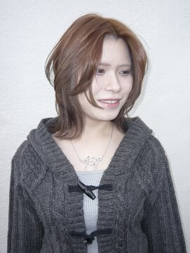 アルレン(Allen) レイヤーボブ/顔周りレイヤー/y2k「宇都宮/カラー」