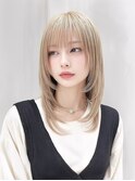 抜きっぱなしブロンド/ダメージレスケアブリーチ/ハイトーン