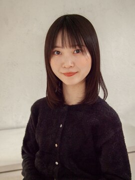 アラワラブルー(arrawarra blue) ミディアムレイヤー/20代/30代/40代/50代/倉敷/白楽町