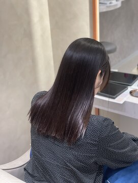 縮毛矯正/ミディアム/