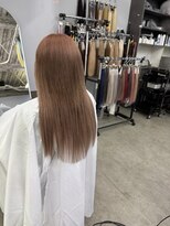 エフカード(F-card) ピンクベージュシールエクステ