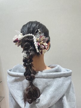 ヘアビジュー(hair bijou) 編みおろし