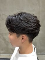 スイッチ(men's SWITCH) 大分フェザーニュアンスパーマ刈り上げセンターパート