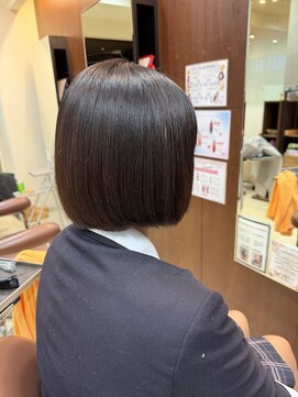 ソワン ドゥ ブレス 立花店(soin de brace) パツっとボブ