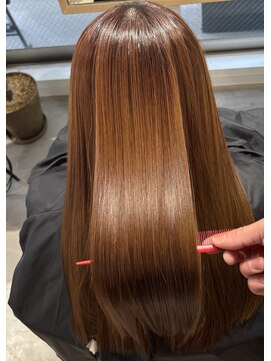 トキ シキ 戸塚(Toki. shiki) イメチェン／ピンクベージュ／アンブレラカラー／戸塚