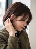 ショートボブ髪型20代30代40代50代前髪あり前髪なし面長丸顔越谷