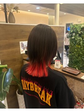 ミュミュ(mu-mu) インナーレッドイメチェン