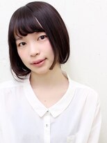 シトリ(ShitoRe) 切りっぱなしボブ、毛先ワンカールパーマ