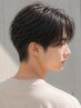 【自然な仕上がり】メンズカット＋ナノケア縮毛矯正 ￥10700