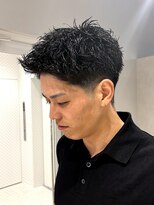 コウキカミヤ 栄(KOUKI KAMIYA) スパイキーパーマ/ピンパーマ/ルーズカール