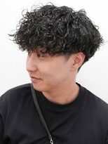 モリゲン フェローシップ レグ(MORIGEN fellowship REGU)&nbsp;メンズカットツイストパーマツーブロックマッシュ0905