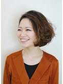 かきあげボブ