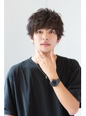 ツーブロック×くせ毛風パーマ『KAYAK渋谷』
