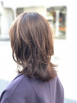 アクアオモテサンドウ(ACQUA omotesando) 大人かわいいネオウルフパーマ【熊谷安史】