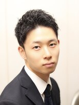 ヘアーアンドグルーミング ヨシザワインク(HAIR&GROOMING YOSHIZAWA Inc.)&nbsp;【ヨシザワ人形町】ビジネスサイドグラデーションアップバング