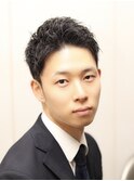【ヨシザワ人形町】ビジネスサイドグラデーションアップバング