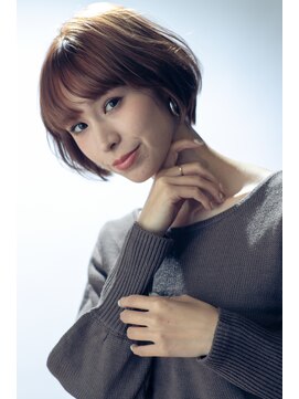 ブリング バイ スノードロップ 吉祥寺(BRING by Snowdrop) 前髪/マチルダボブ/ピンクベージュ/インナーグレージュ/吉祥寺